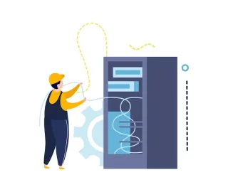 Back-up for Lift Elevators and Lights of Common Passage, Parking Area